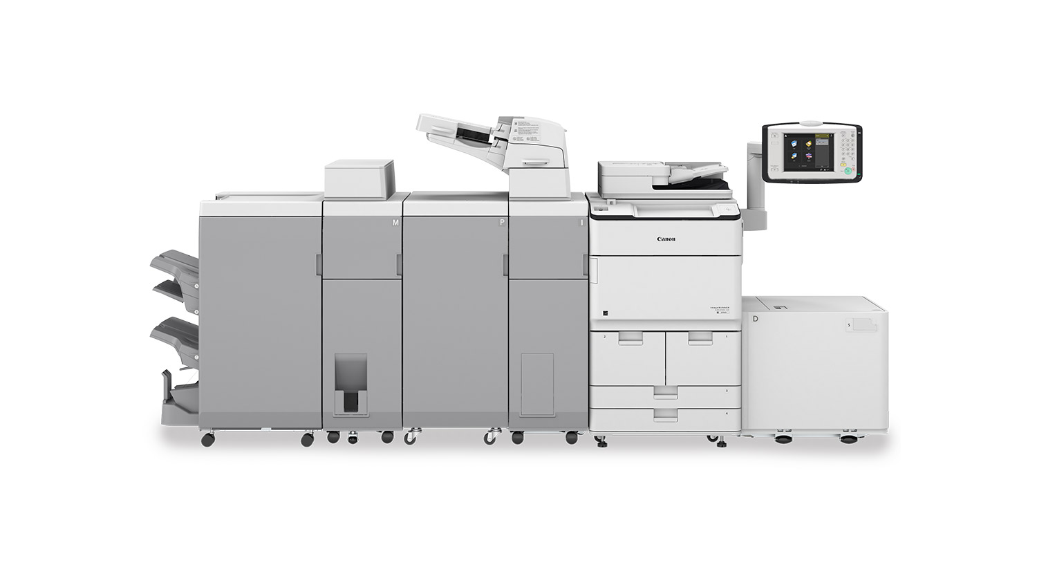 Canon image-runner advance DX 8700, A3, black and white, multi-functional printer, with a high volume capacity to improve the workflow of your large enterprise organization