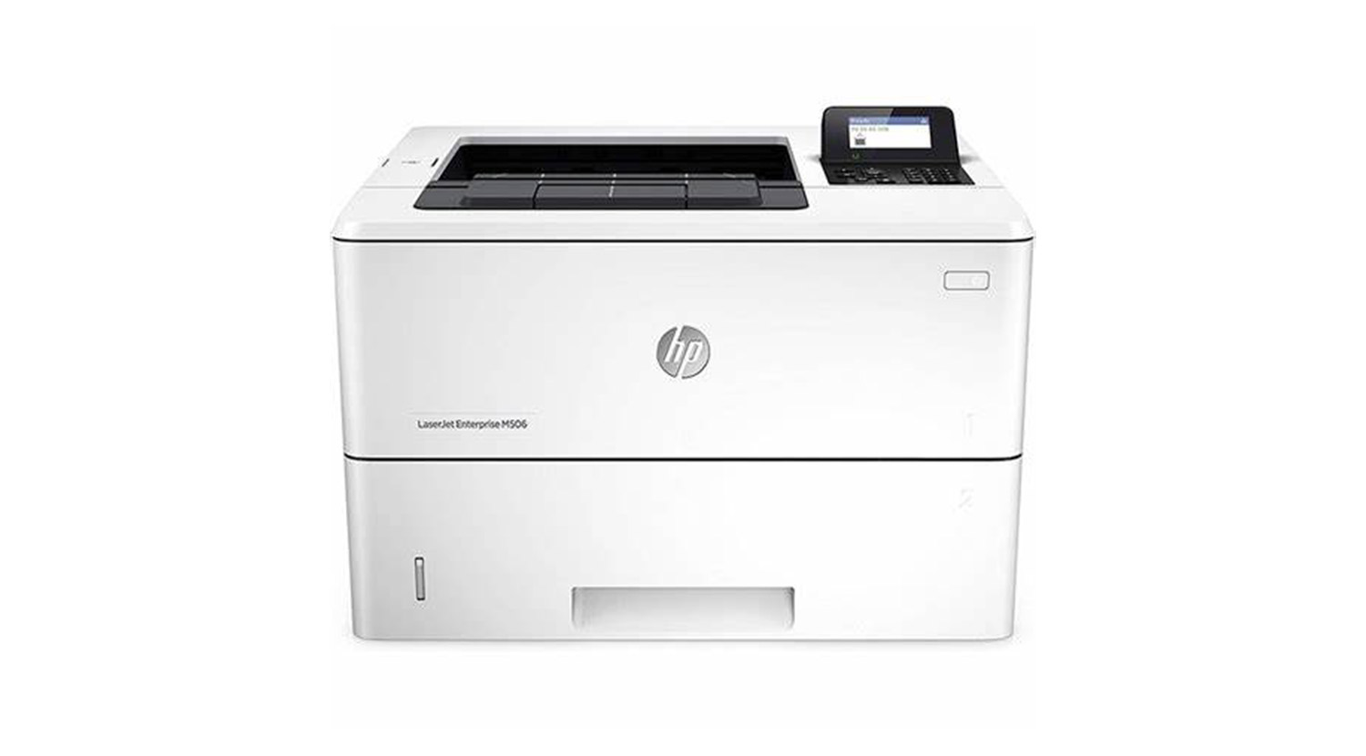 HP LaserJet Enterprise M507, A4, black and white, single-function printer, designed to handle business solutions securely and efficiently while helping to conserve energy