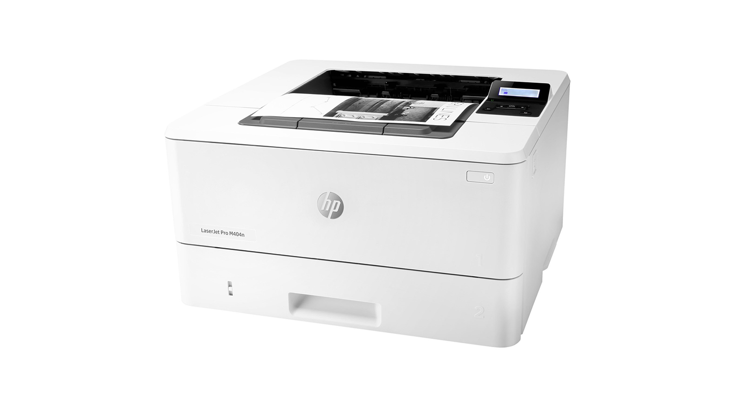 HP LaserJet pro M404 MICR, A4/LTR, black and white, single-function printer, ideal for teams of up to 10 users