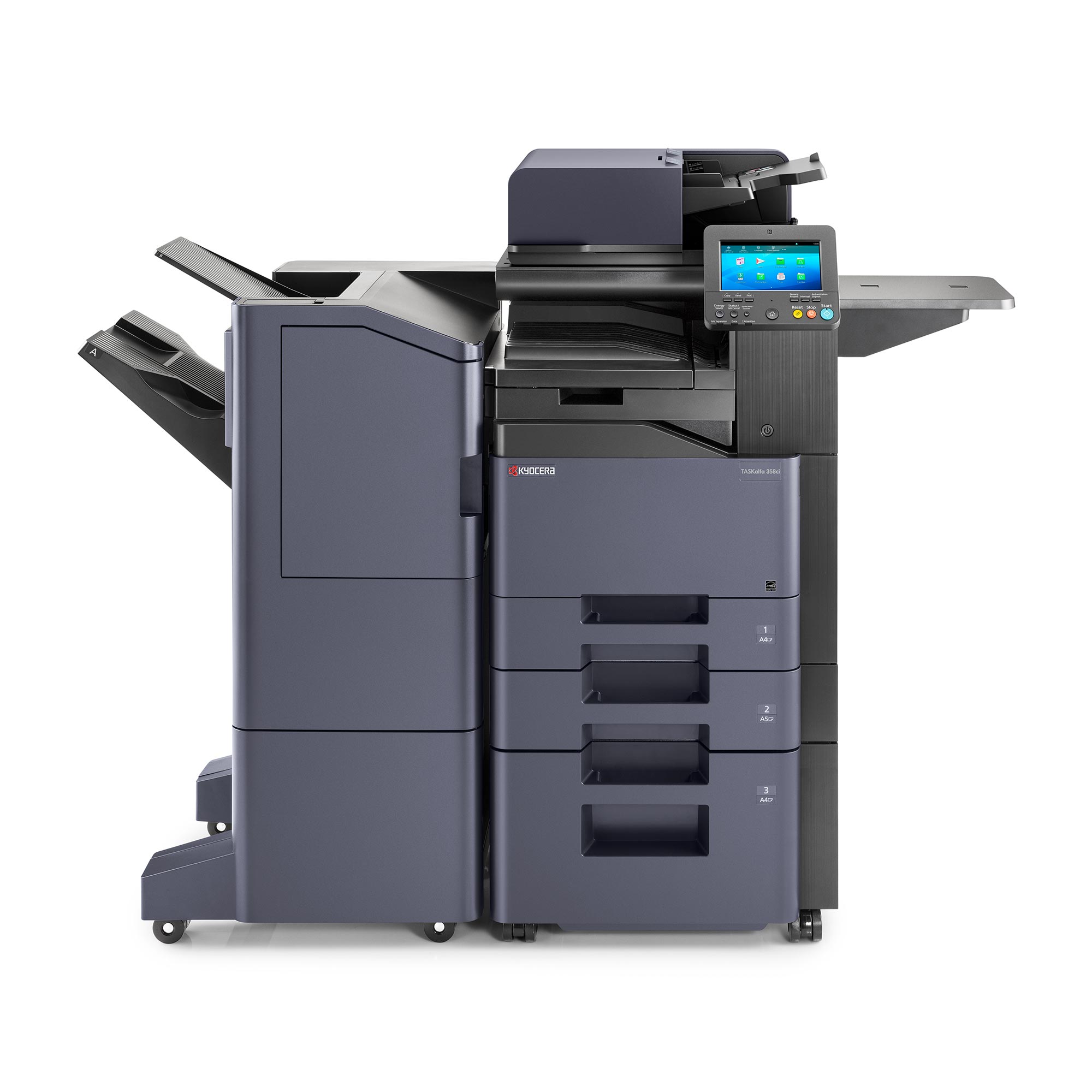 Kyocera TASKalfa 358, A4, color, multi-function printer, designed for small to medium sized businesses and workgroups