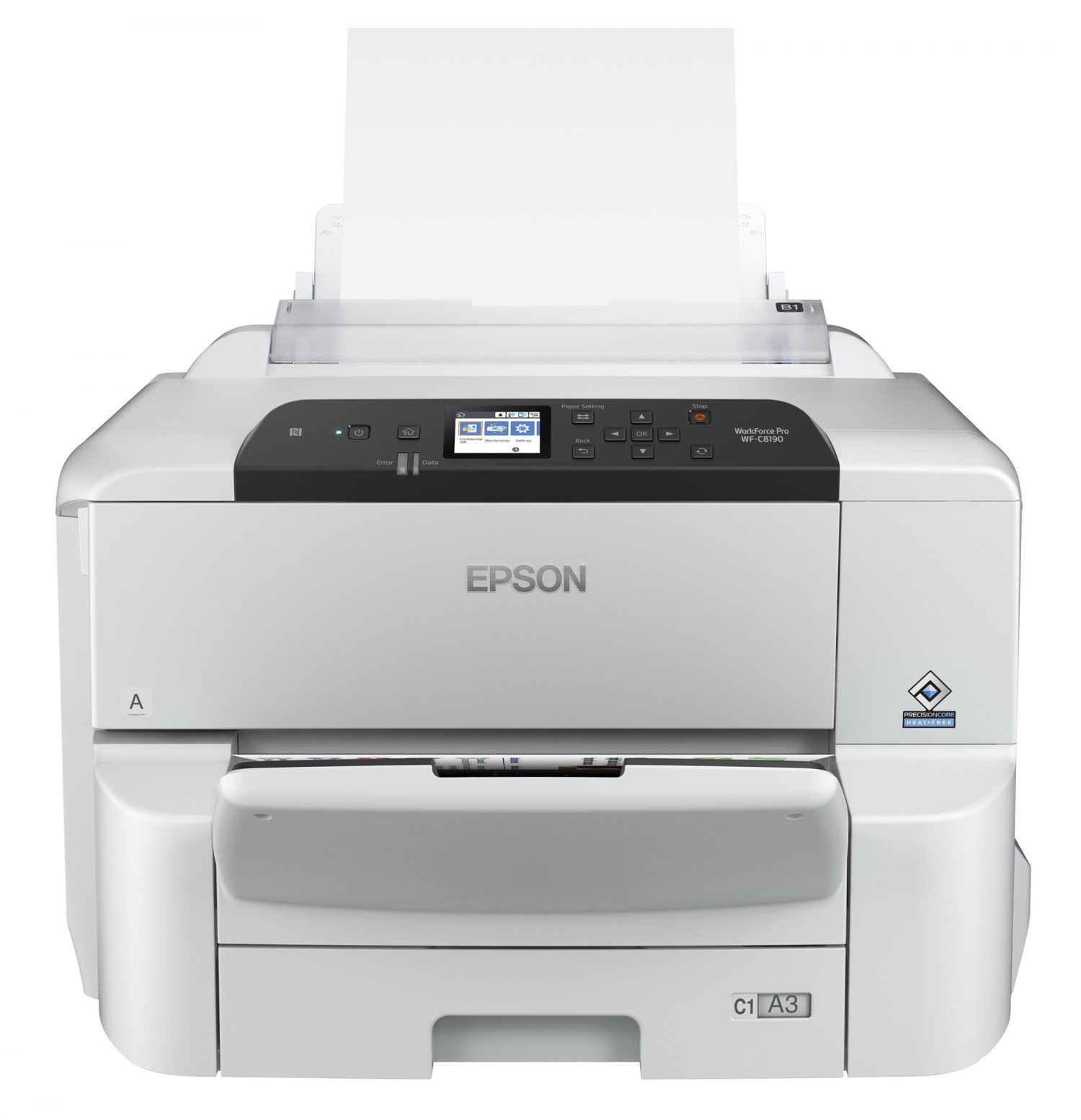 Epson WorkForce Pro WF-C8190, A3, color, single-function printer, a perfect choice for busy workgroups